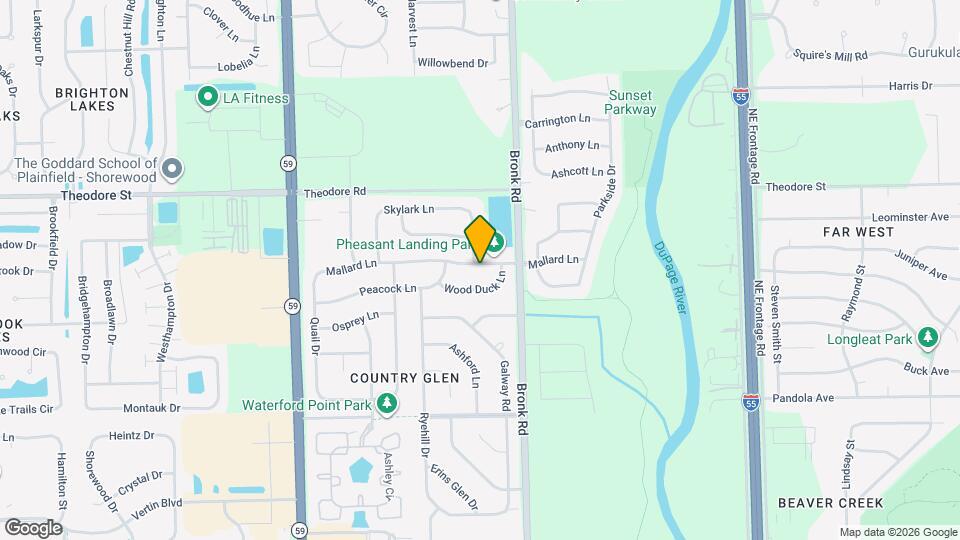4410 Mallard Ln Map and Location Details
