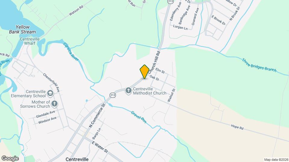 718 Church Hill Rd Map and Location Details