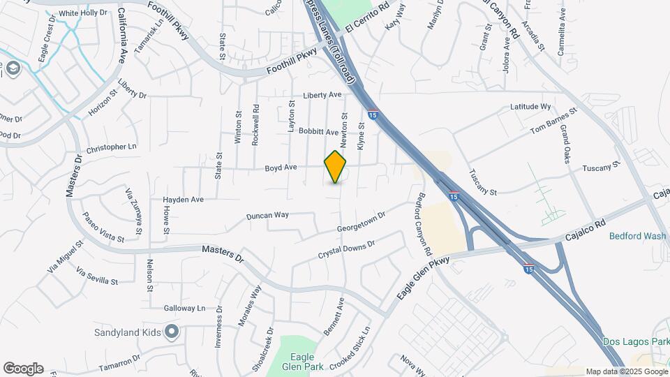 20287 Newton St Map and Location Details