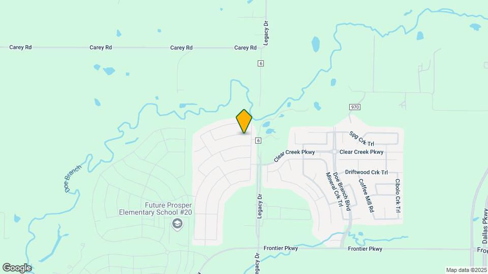 3412 Chacon Creek Trail Map and Location Details