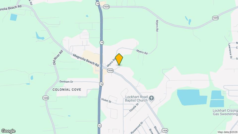 8065 Lockhart Rd Map and Location Details