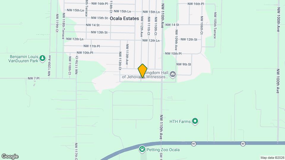 11165 NW 7th St Map and Location Details