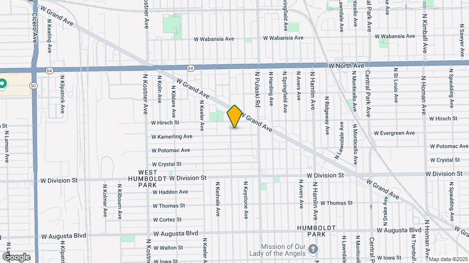 4050 W Kamerling Ave Mapa y Detalles de la Ubicación