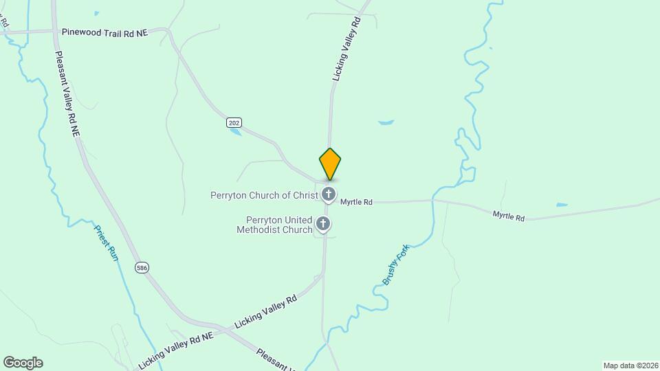 6240 Licking Valley Rd Map and Location Details