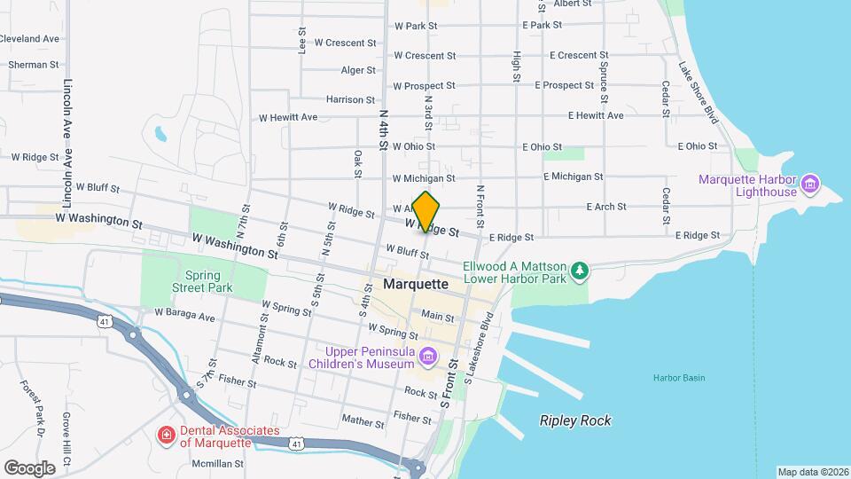 219 North 3rd Street Map and Location Details