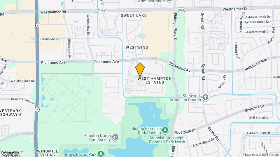 3115 Windchase Blvd Map and Location Details