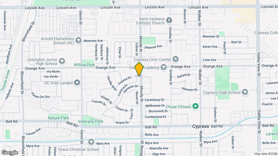 9598 Naples Dr Map and Location Details
