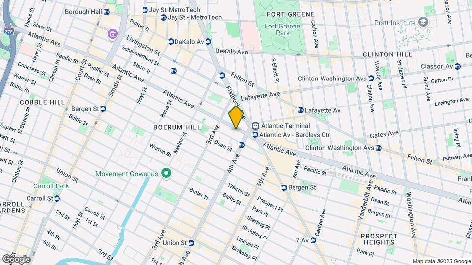 560 Atlantic Ave Mapa y Detalles de la Ubicación
