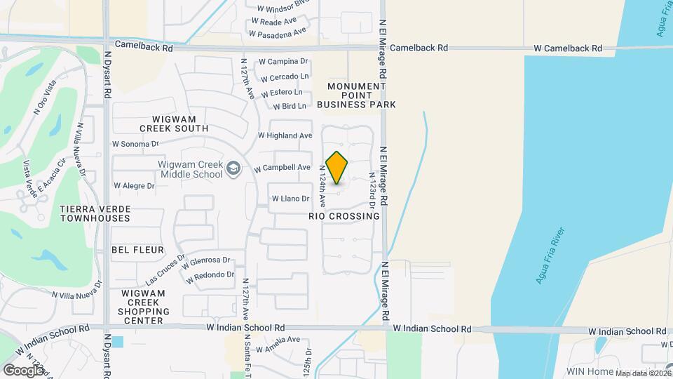 12376 W Sells Dr Map and Location Details