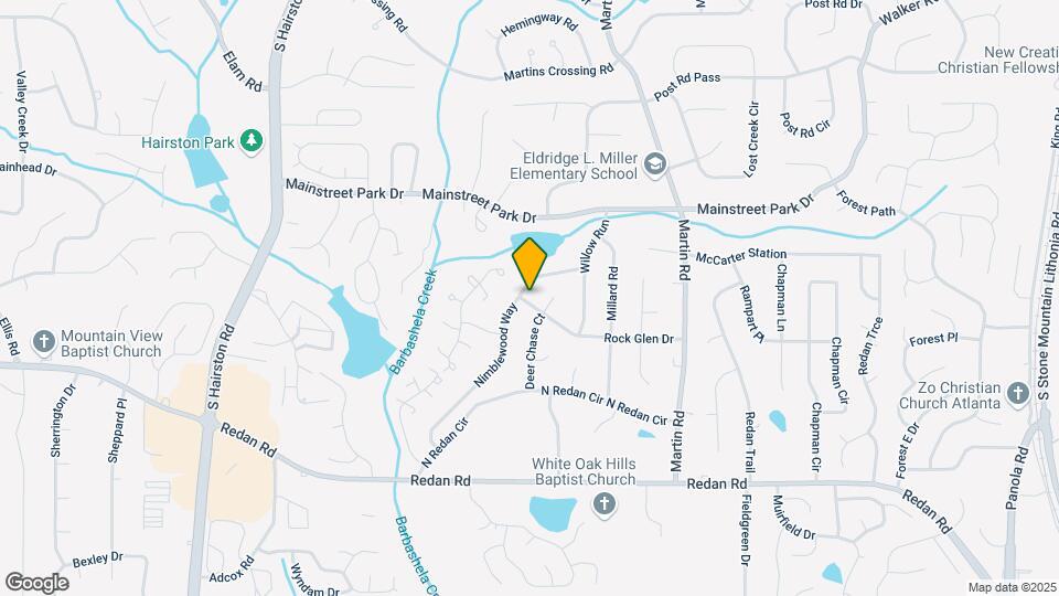 5000 Rock Glen Dr Map and Location Details