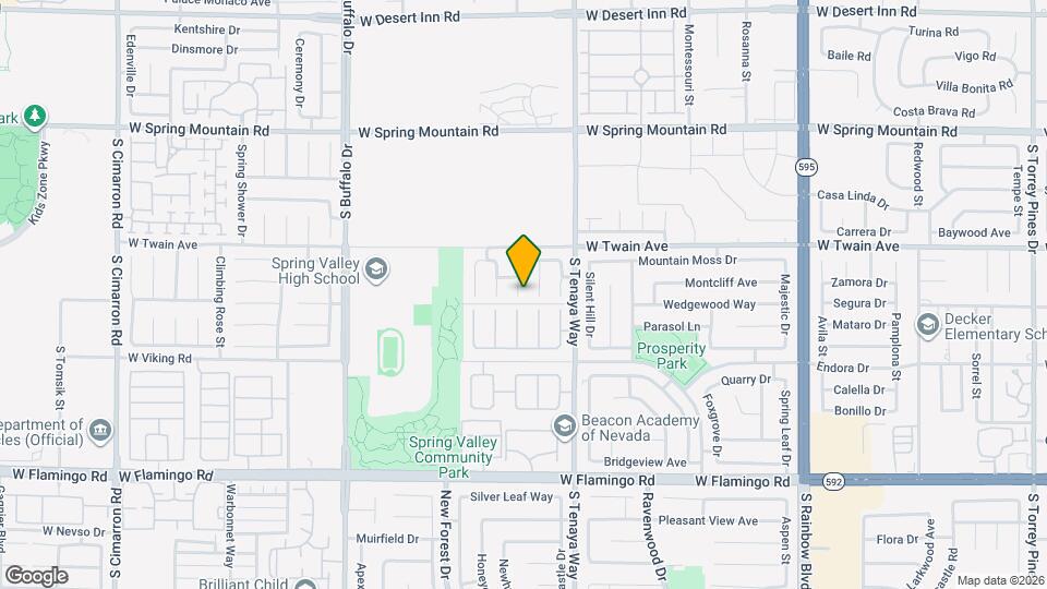 3784 Narrow Leaf Way Map and Location Details