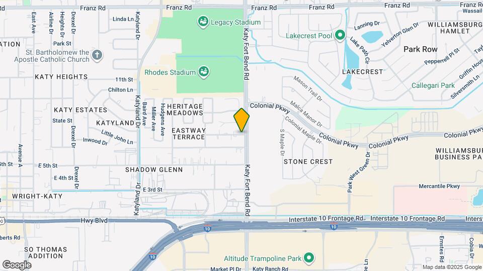 3518 Mockingbird Ln Map and Location Details