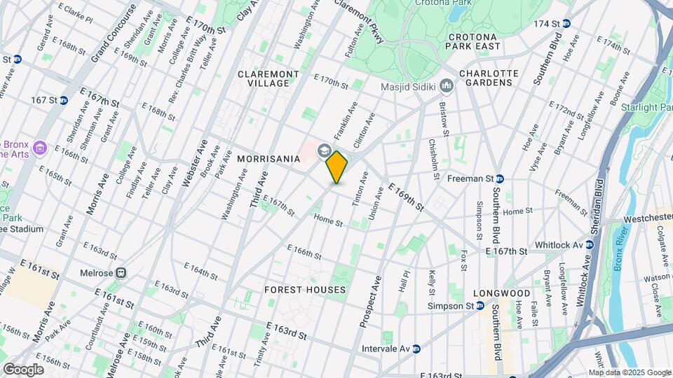 1214 Boston Rd Map and Location Details