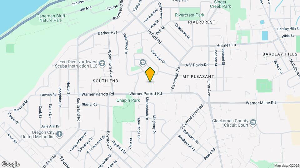 18421 Brookside Rd Map and Location Details