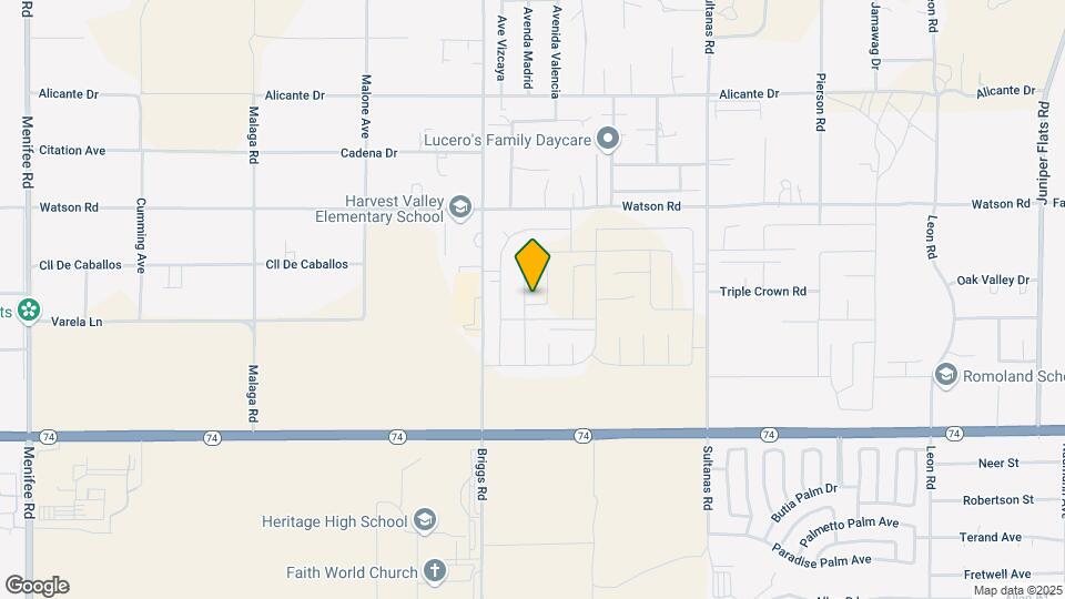 25662 Buckeye Mdw Ln Map and Location Details