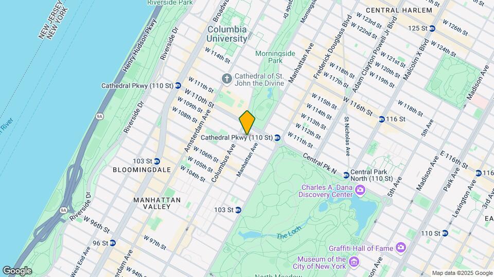 66-70 W 109th St Map and Location Details