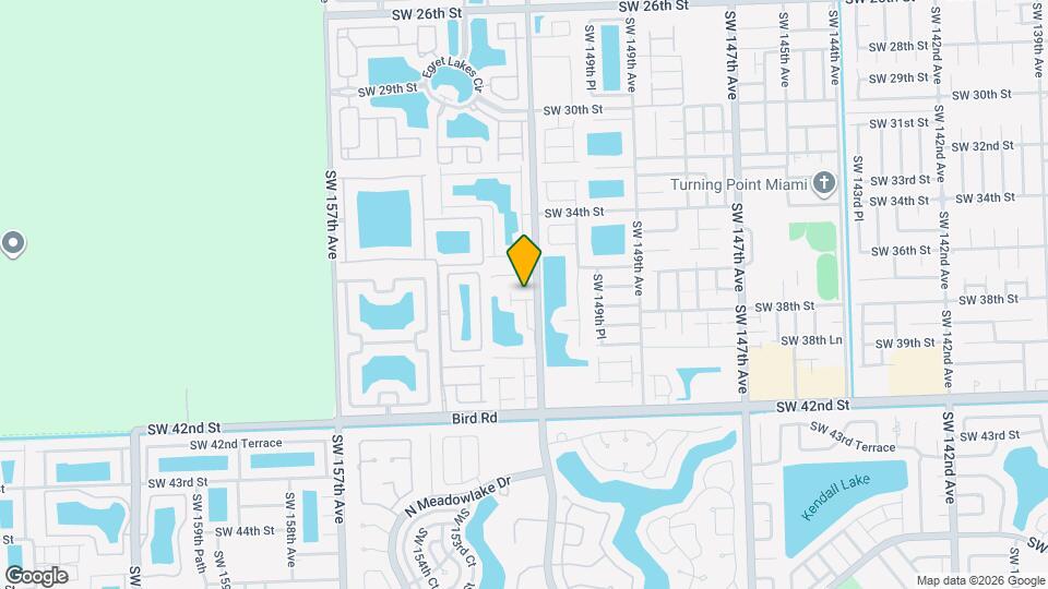 15249 SW 37th Terrace Map and Location Details