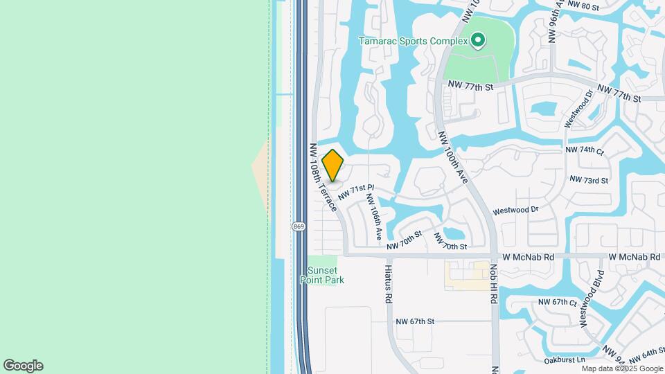 10727 W Clairmont Cir Map and Location Details
