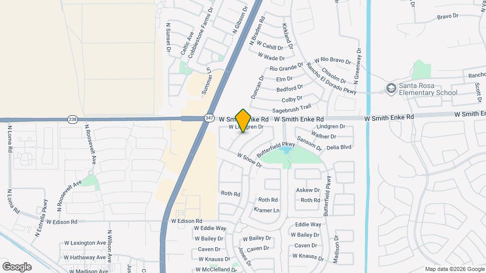 21069 N Jocelyn Ln Map and Location Details