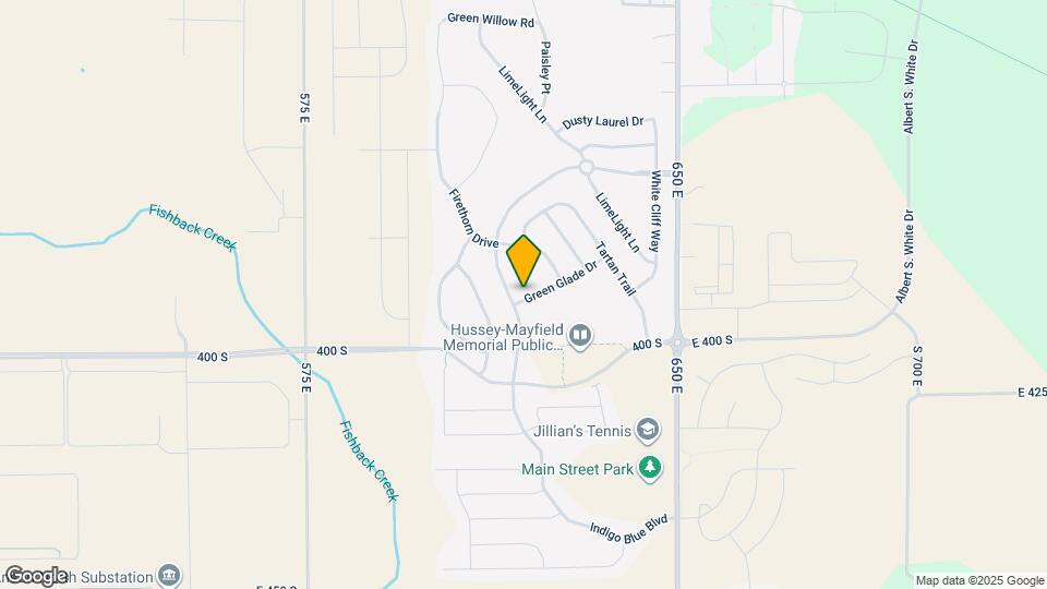 6108 Green Glade Dr Map and Location Details