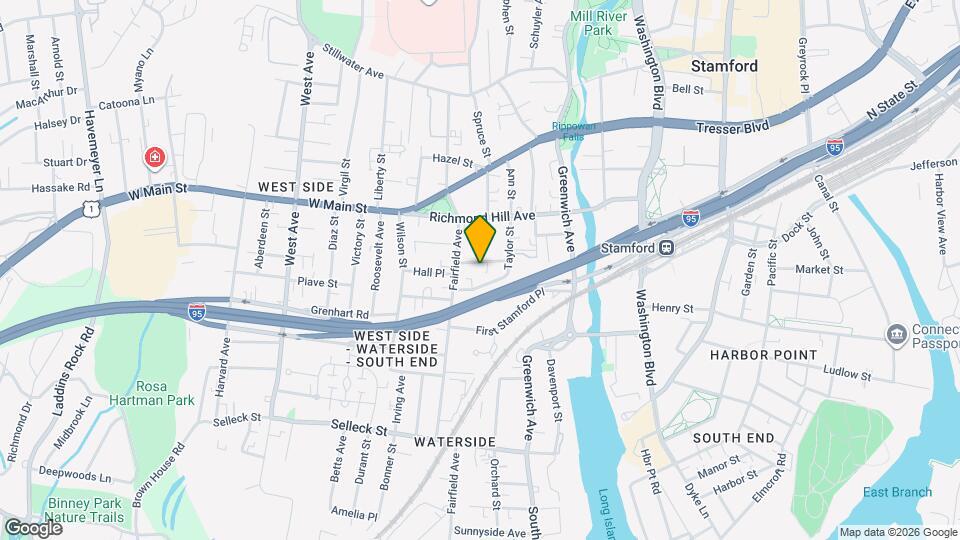 21 Perry St Map and Location Details