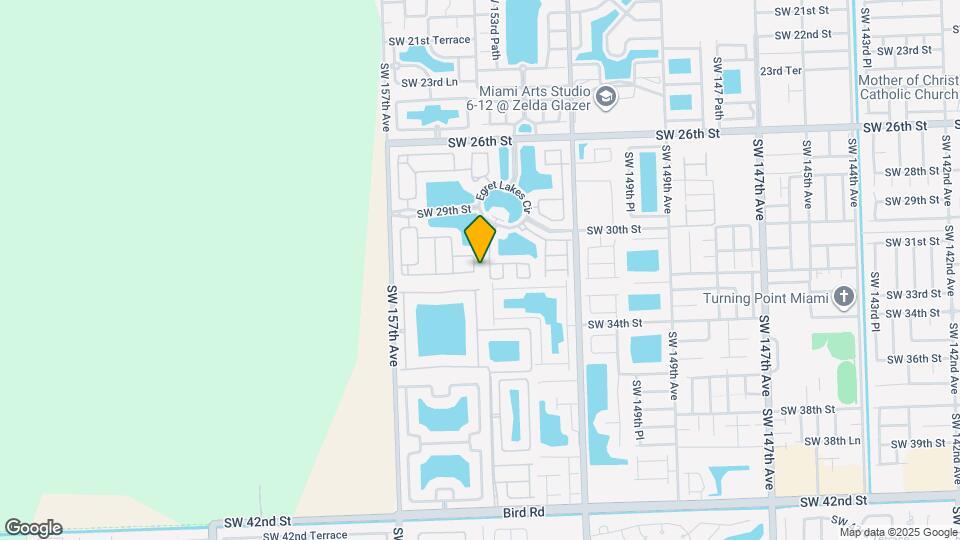 3141 SW 154th Ct Map and Location Details