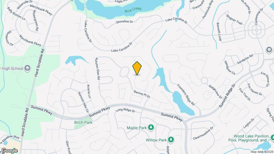 429 Indigo Ridge Dr Map and Location Details