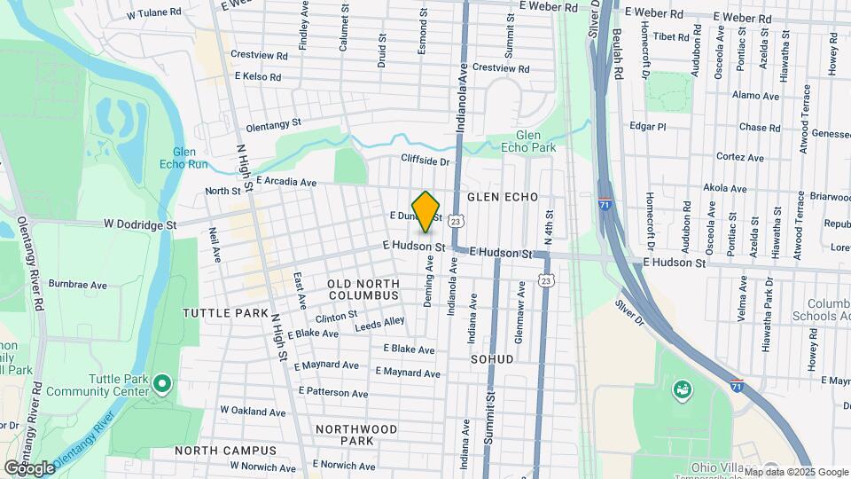 284 E Hudson St Mapa y Detalles de la Ubicación