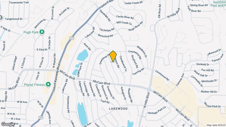 5010 Arlington Dr Map and Location Details