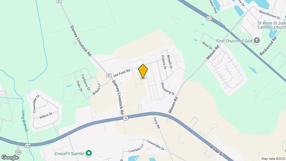 1719 Camazay Dr Map and Location Details