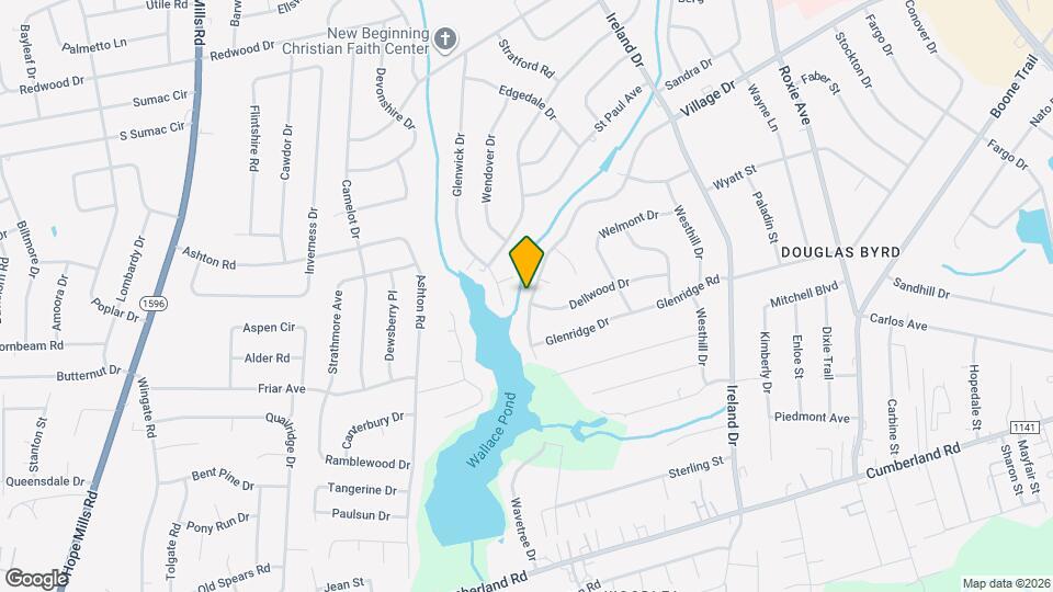 4136 Village Dr Map and Location Details