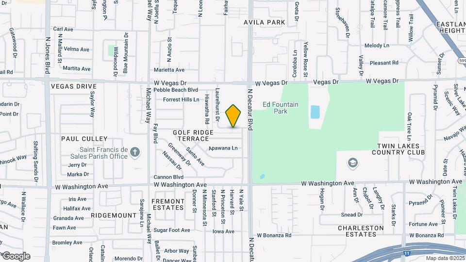 4813 Westmoreland Dr Map and Location Details