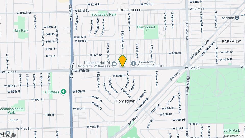 4434-4442 W 87th St Map and Location Details