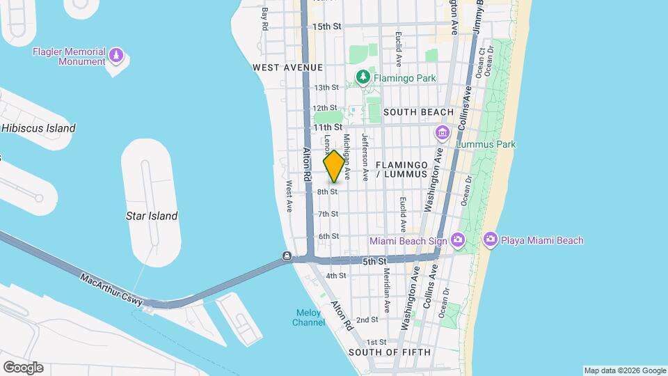 1041 8th St Map and Location Details