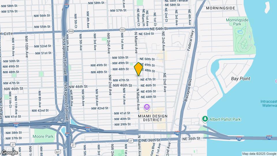4711 N Miami Ave Map and Location Details