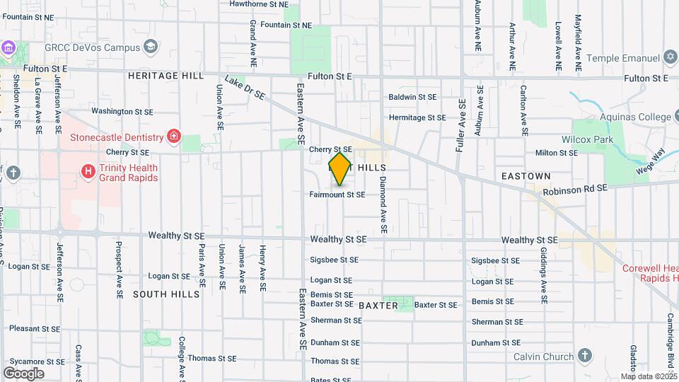 857 Fairmount St SE-Unit -2 Map and Location Details