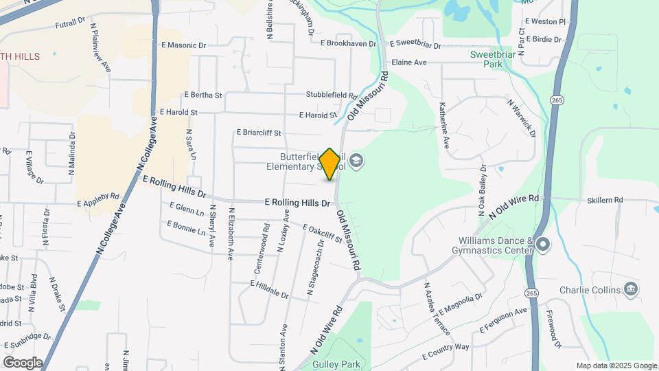 3023 N Old Missouri Rd Map and Location Details