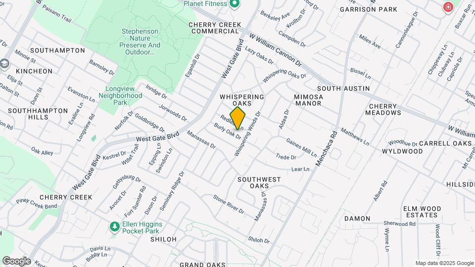 2406 Burly Oak Dr Map and Location Details