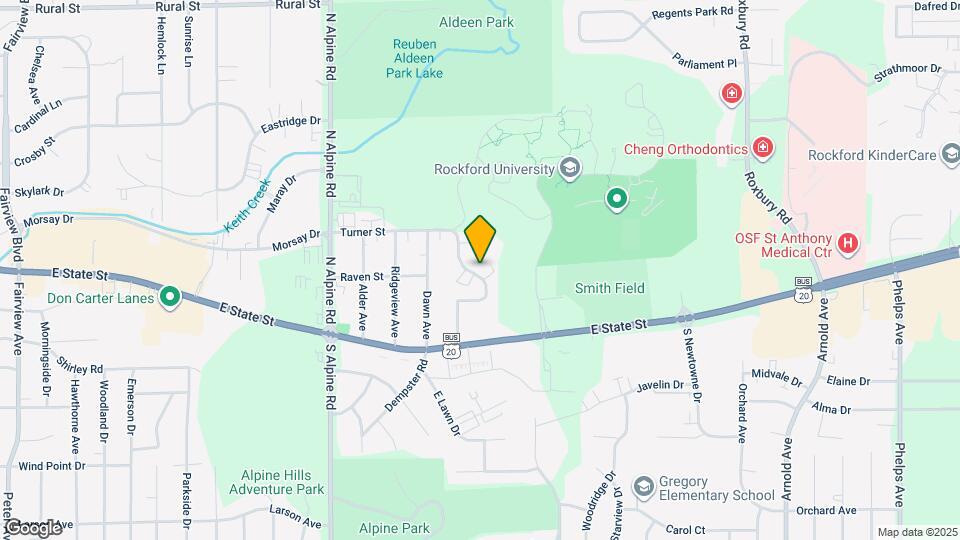 209 Flintridge Dr Map and Location Details