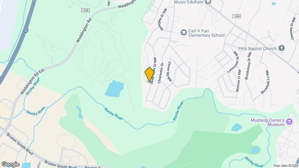 2970 Deep Cove Dr NW Map and Location Details