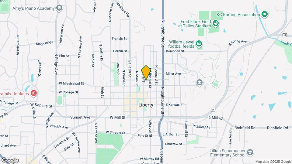 211 N Water St Map and Location Details