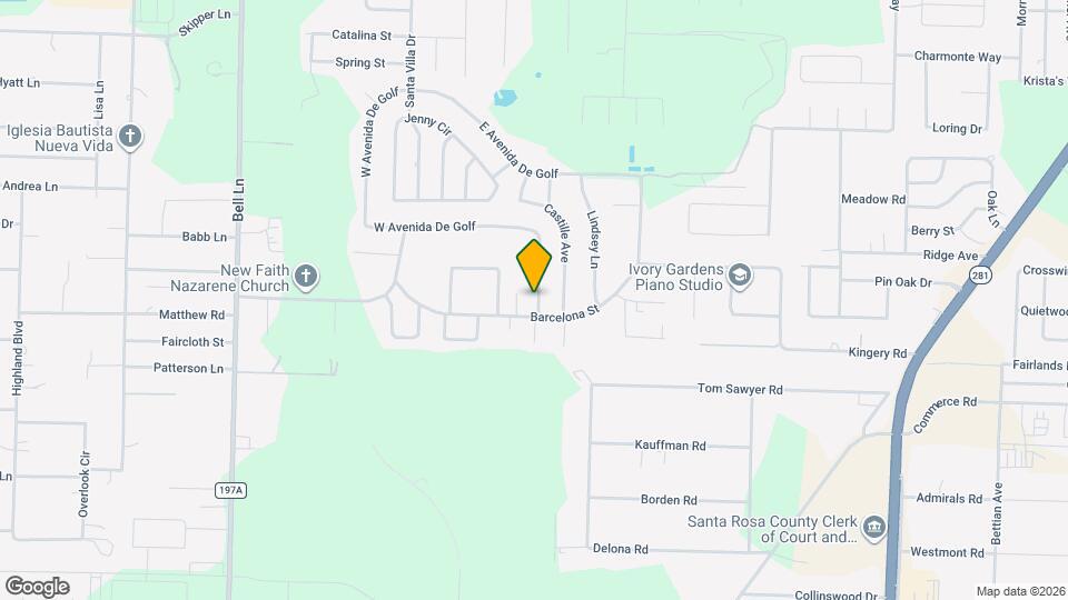 4205 W Avenida De Golf Map and Location Details