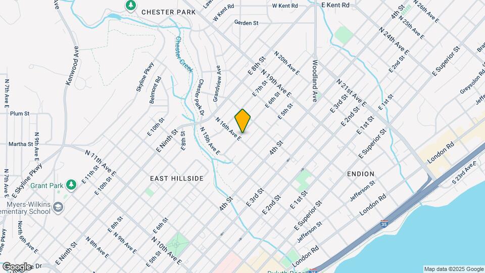530 N 16th Ave E Map and Location Details