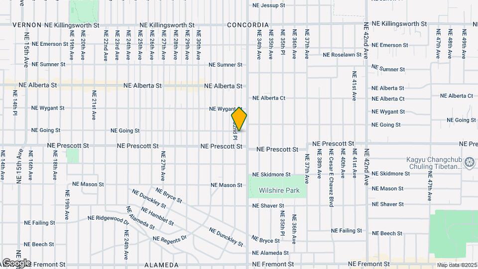 4542 NE 32nd Pl Map and Location Details