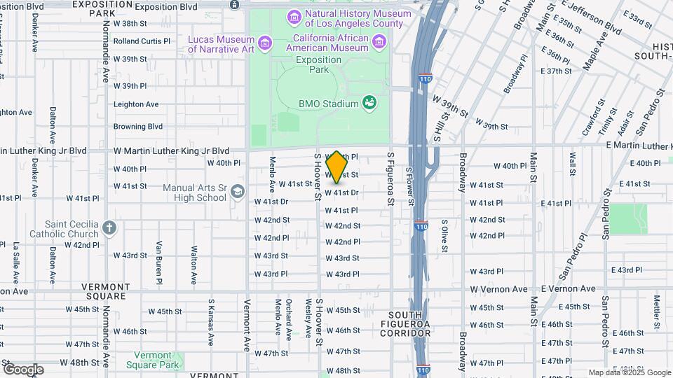 705 W 41st Dr Map and Location Details