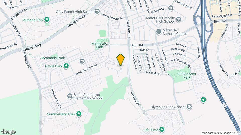 1703 Sagunto Pl Map and Location Details