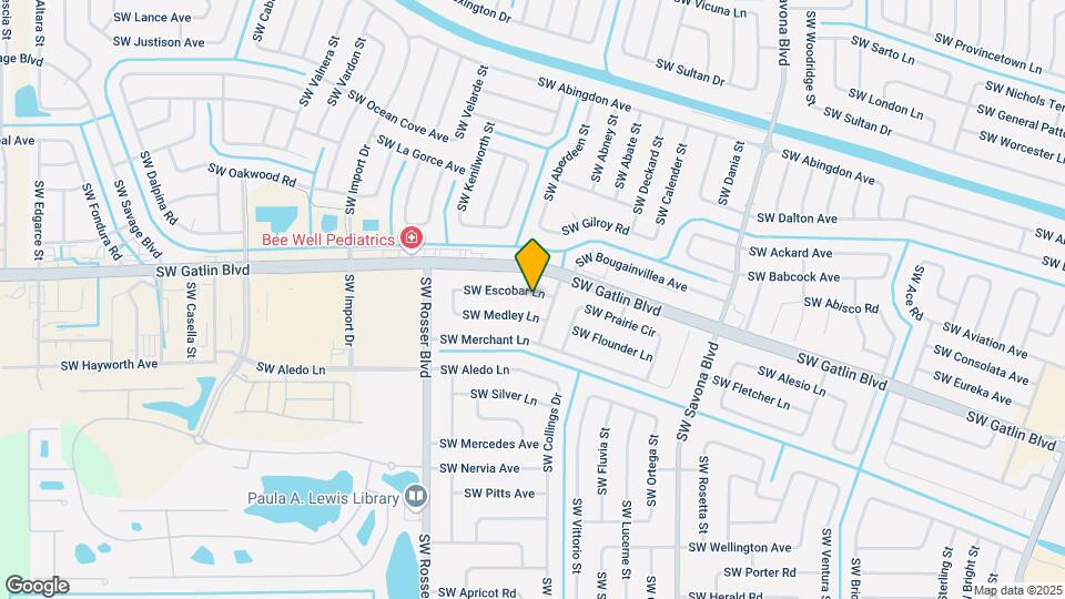 1530 SW Escobar Ln Map and Location Details