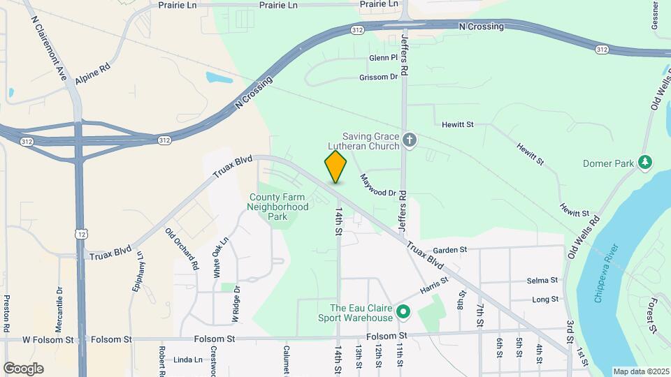 1424 Truax Blvd Map and Location Details