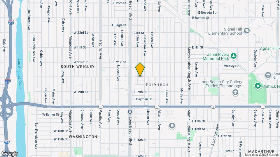 412 E 20th St Mapa y Detalles de la Ubicación