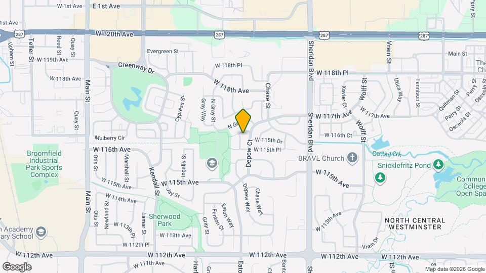 11584 Eaton Ct Mapa y Detalles de la Ubicación